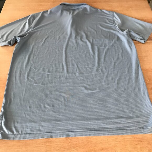 Peter Millar Summer Comfort Polo Shirt Men XXL Blue Striped Short Sleeve Golf - Picture 7 of 12